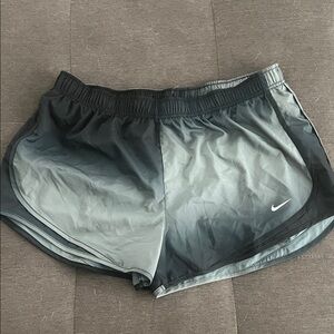 Nike Women's Athletic Shorts in Black and Gray